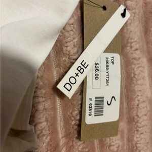 DO+BE White Textured Blouse